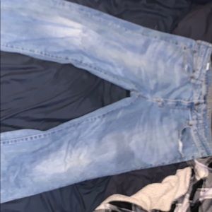 Light Was American Eagle Jeans